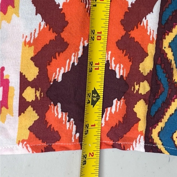 NWOT Savanna Jane Embroidered Aztec Boho Western Sz S Dolman Sleeve Blouse - Picture 11 of 11